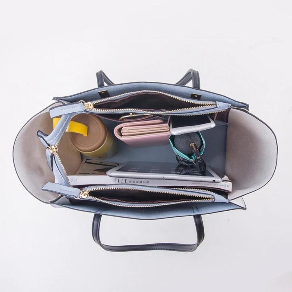 Ruby | Set van 4 Luxe Shopper Tassen