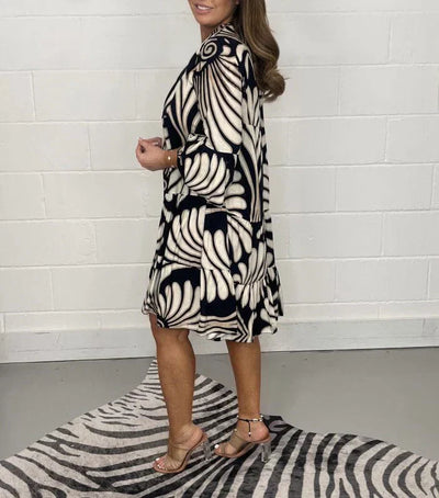 Fenella - V-hals jurk