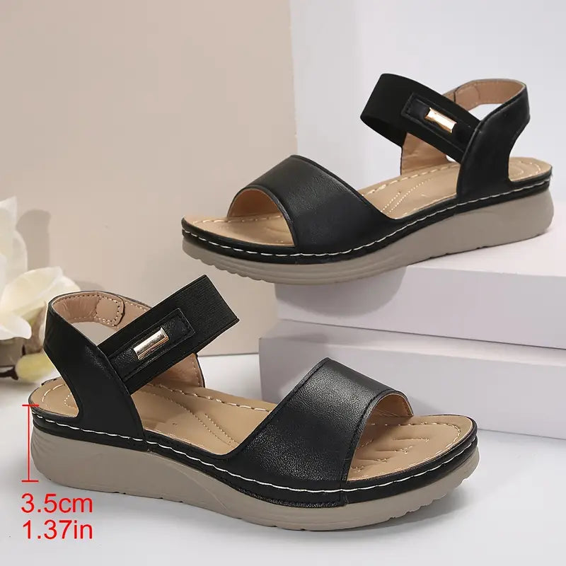 Ryza - Comfortabele sleehak sandalen