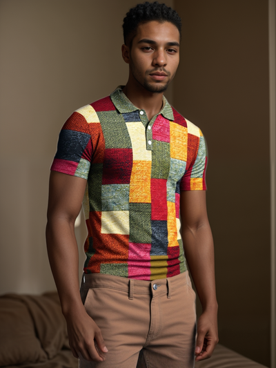 Raffaele™ MULTIKLEUR POLO IN MODERNE STIJL