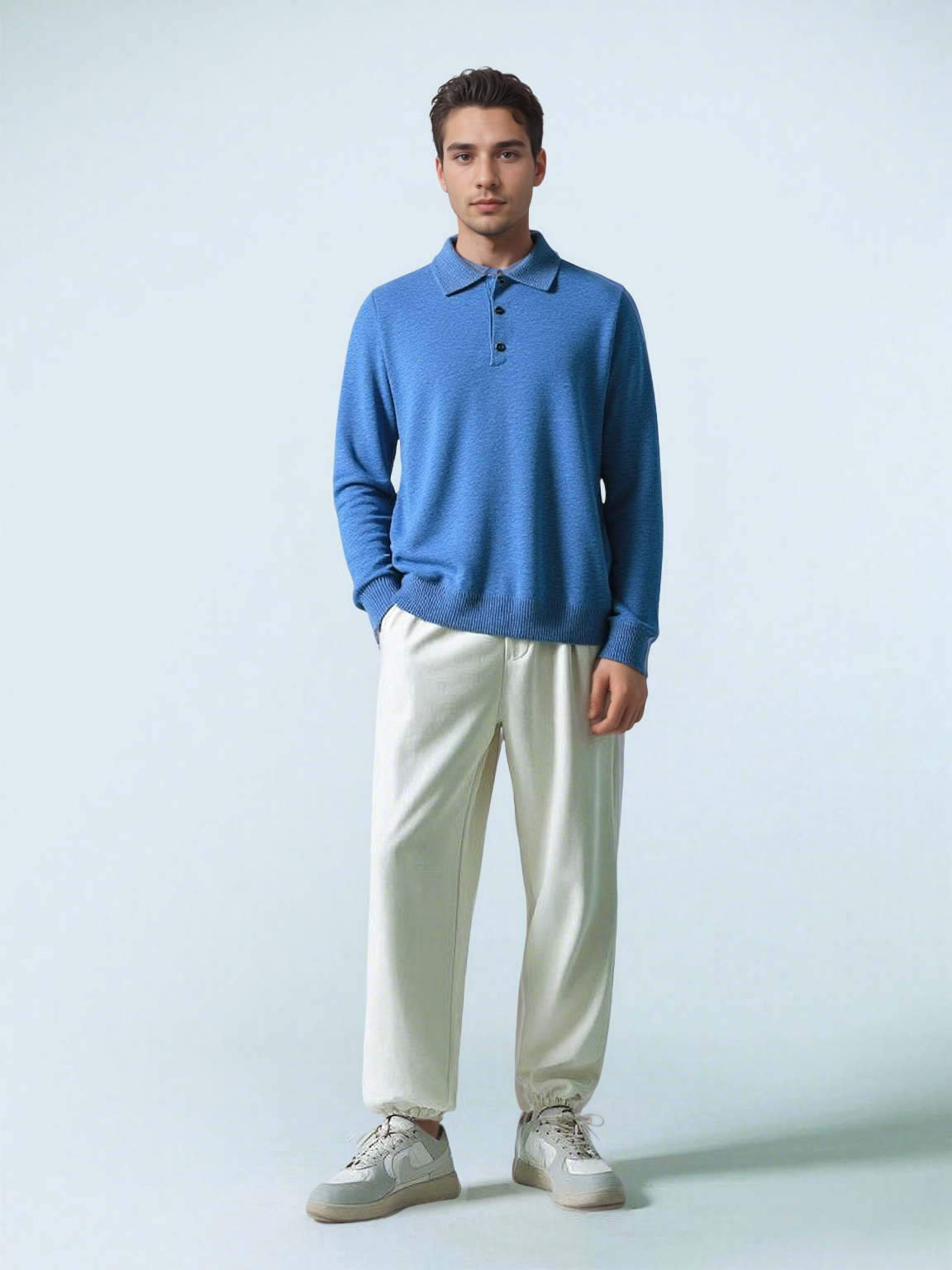 Walter™ | Premium Poloshirt van Merinowol