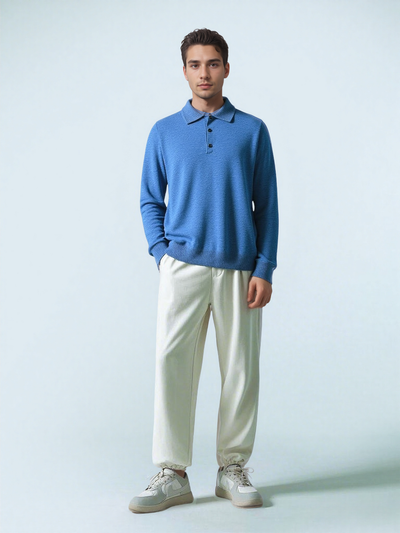 Walter™ | Premium Poloshirt van Merinowol