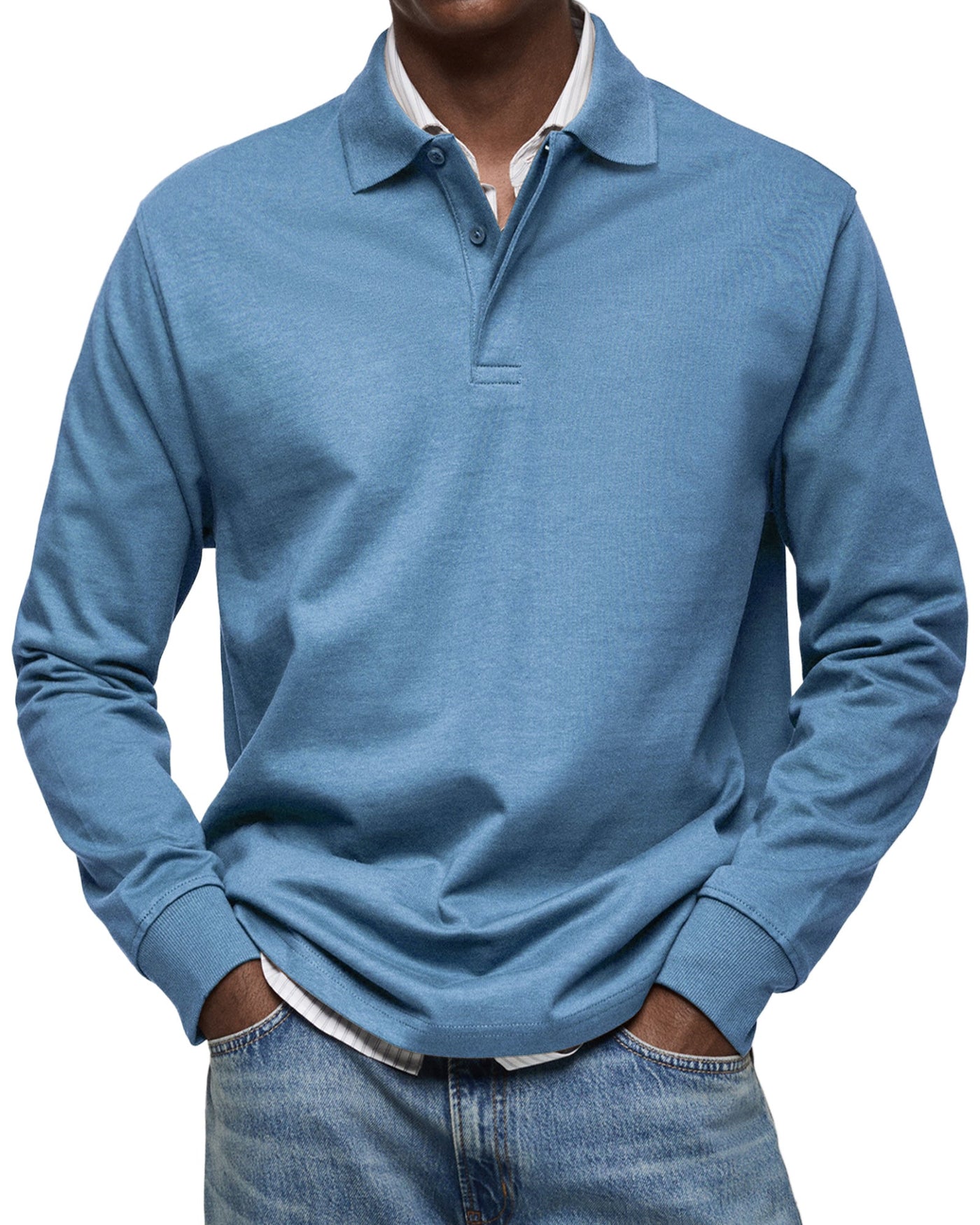 Dominic™ | Lange Mouwen Casual Polo