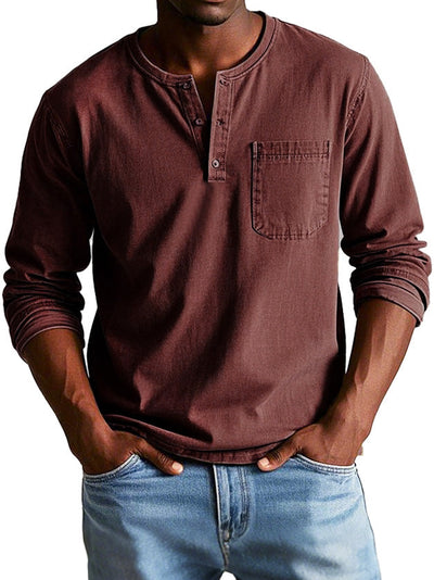 Daniel™ | Vintage Lange Mouwen Shirt
