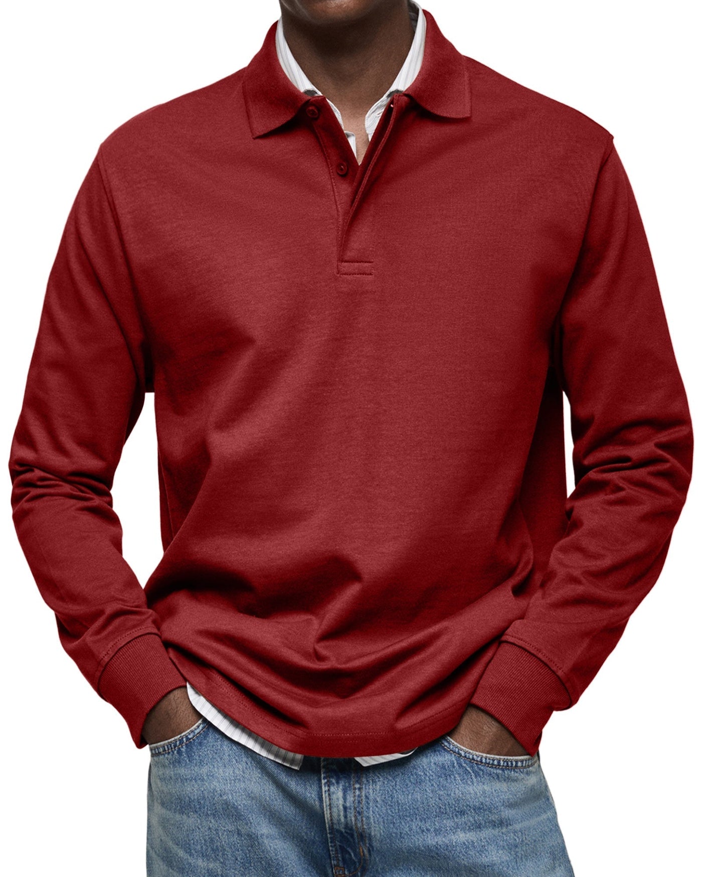 Dominic™ | Lange Mouwen Casual Polo