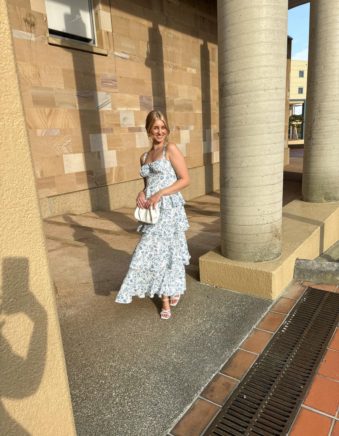 Julia - Elegante Bloemen Maxi Jurk