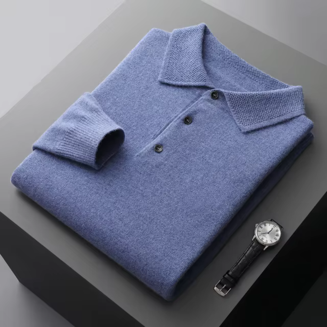 Walter™ | Premium Poloshirt van Merinowol