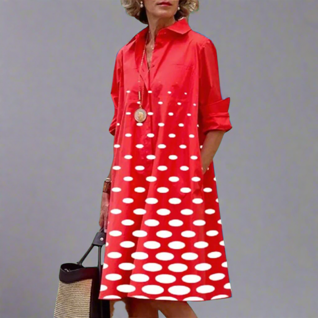 Eva | Premium midi-jurk voor stijlbewuste vrouwen