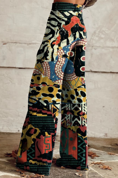 Arden Paris | Elegante Boho Vintage Wijde Broek