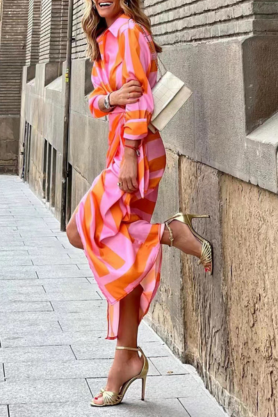 Helmi -| Lente Zomer Mode Print Rok Jurk