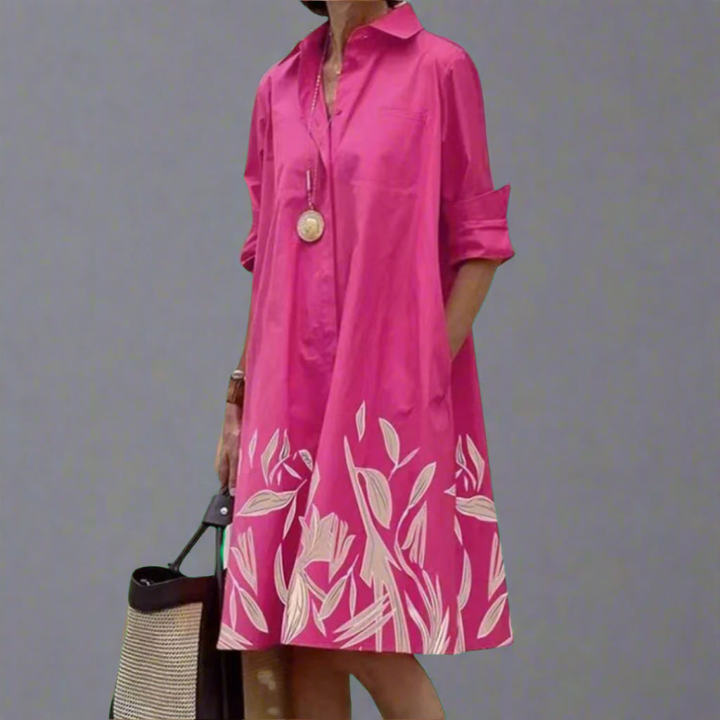 Liane | Premium midi-jurk voor lichte elegantie
