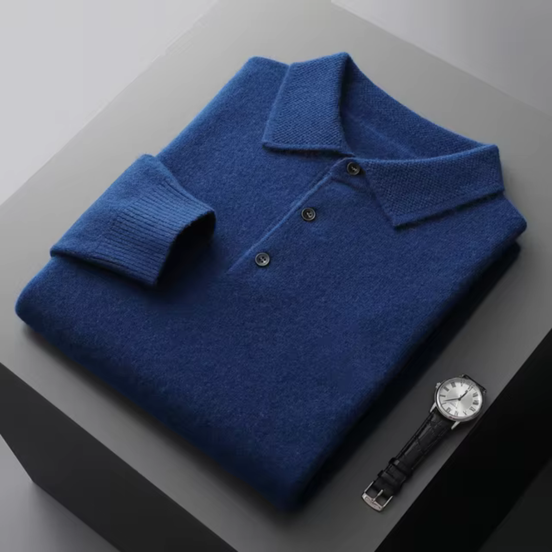 Walter™ | Premium Poloshirt van Merinowol