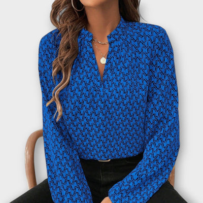 Larissa™ Patroon Blouse