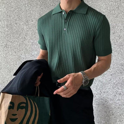 Kim - Koreaanse Gestreepte Polo