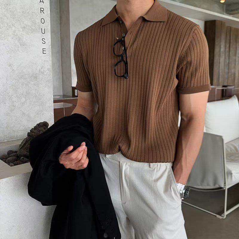 Kim - Koreaanse Gestreepte Polo