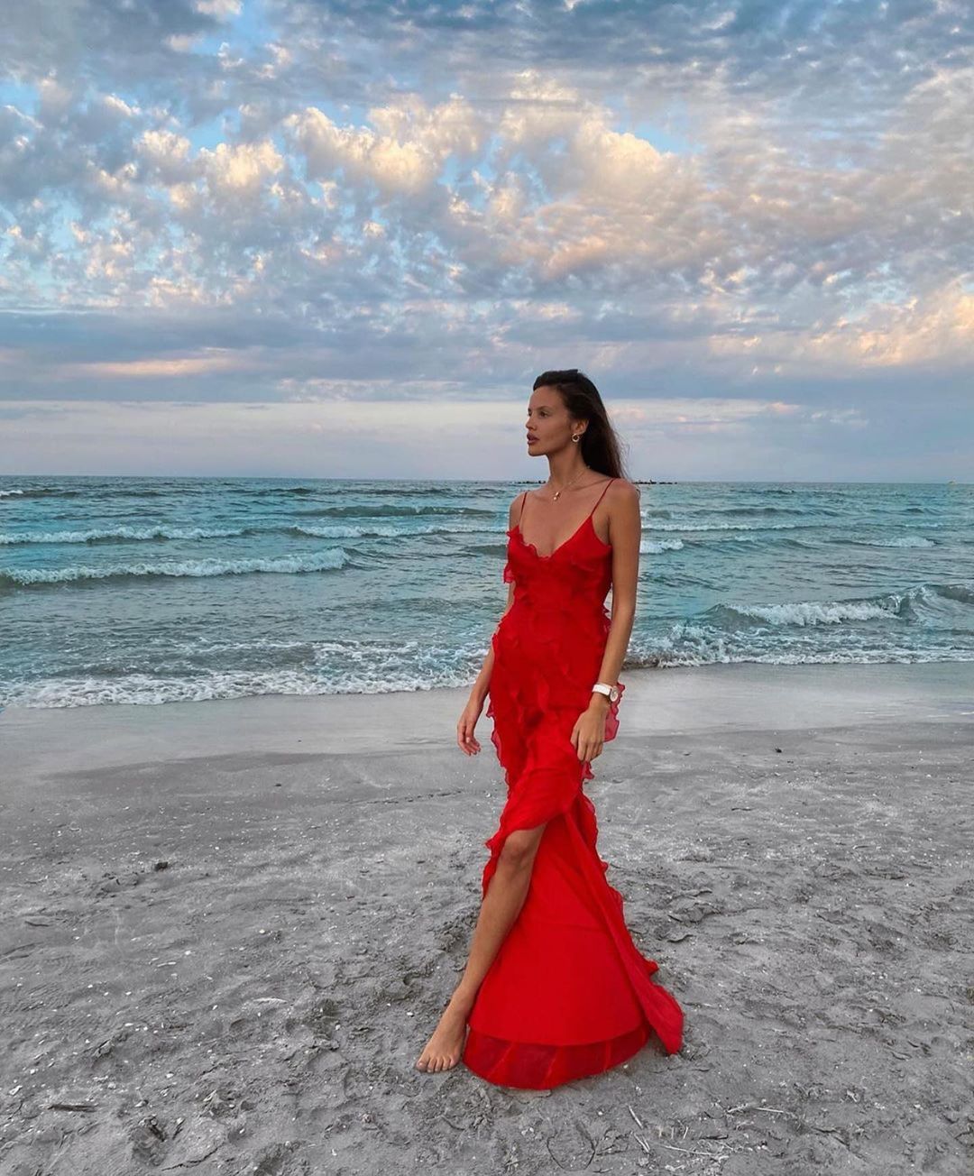 Zara - Jurk met Ruffles