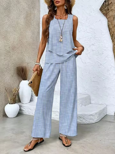 Isabella - Set van twee delen met top en bijpassende broek