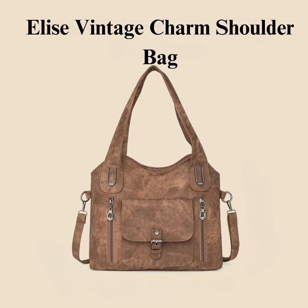 Vintage-Charm Schoudertas Elise