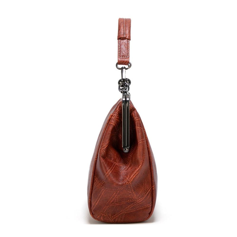 Mila | Vintage-Handtas met Klepsluiting