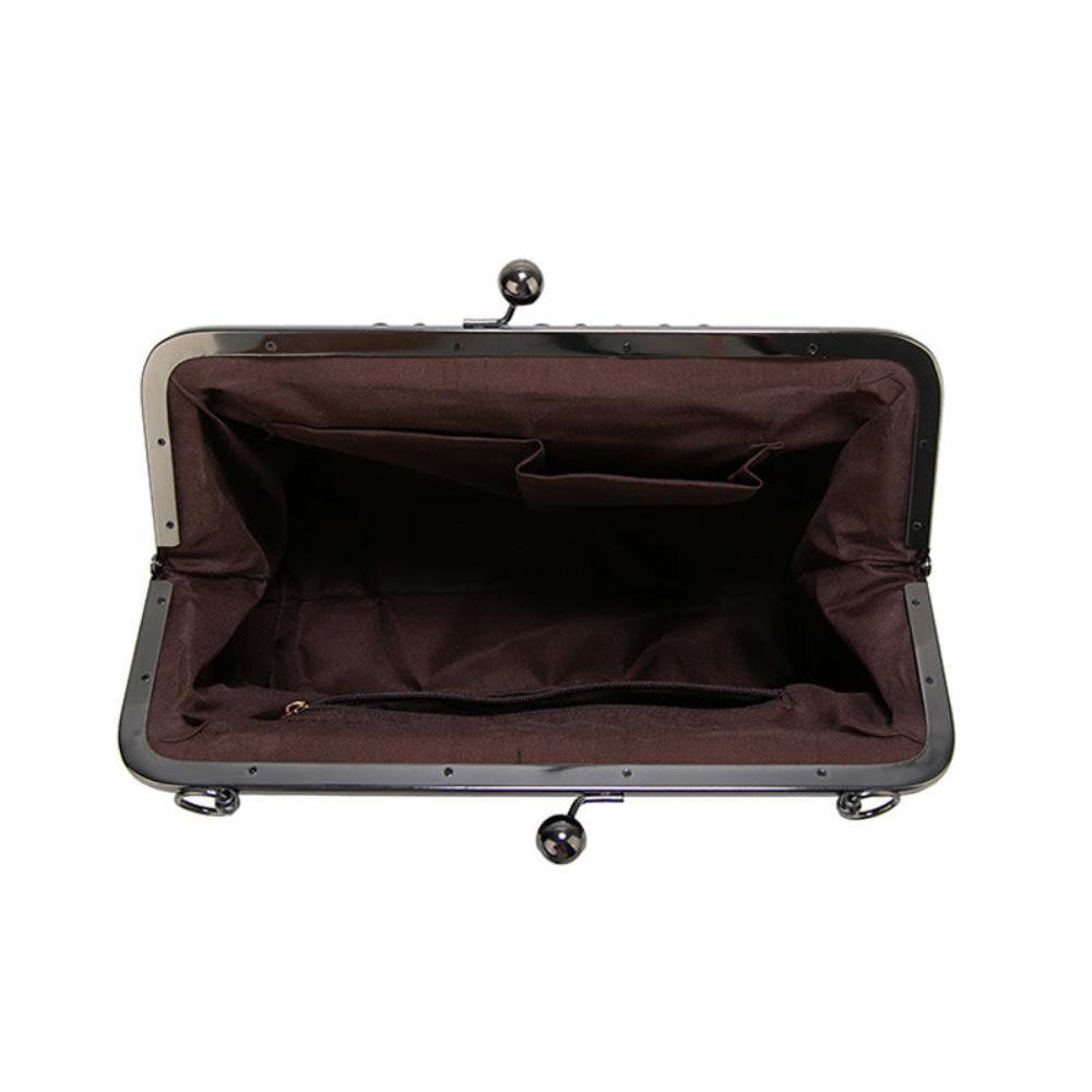 Mila | Vintage-Handtas met Klepsluiting