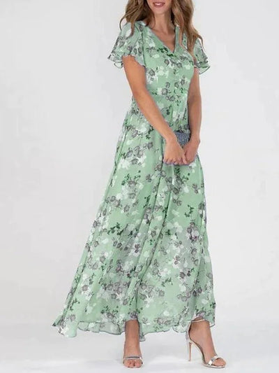 Sophie - Levendige Maxi Jurk