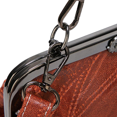 Mila | Vintage-Handtas met Klepsluiting