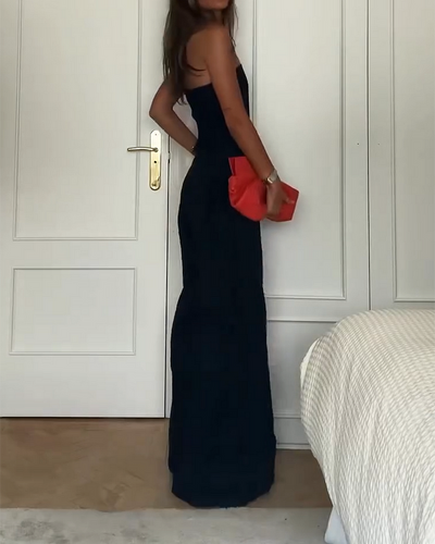 Elsa™ | Elegante strapless jumpsuit