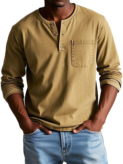 Daniel™ | Vintage Lange Mouwen Shirt