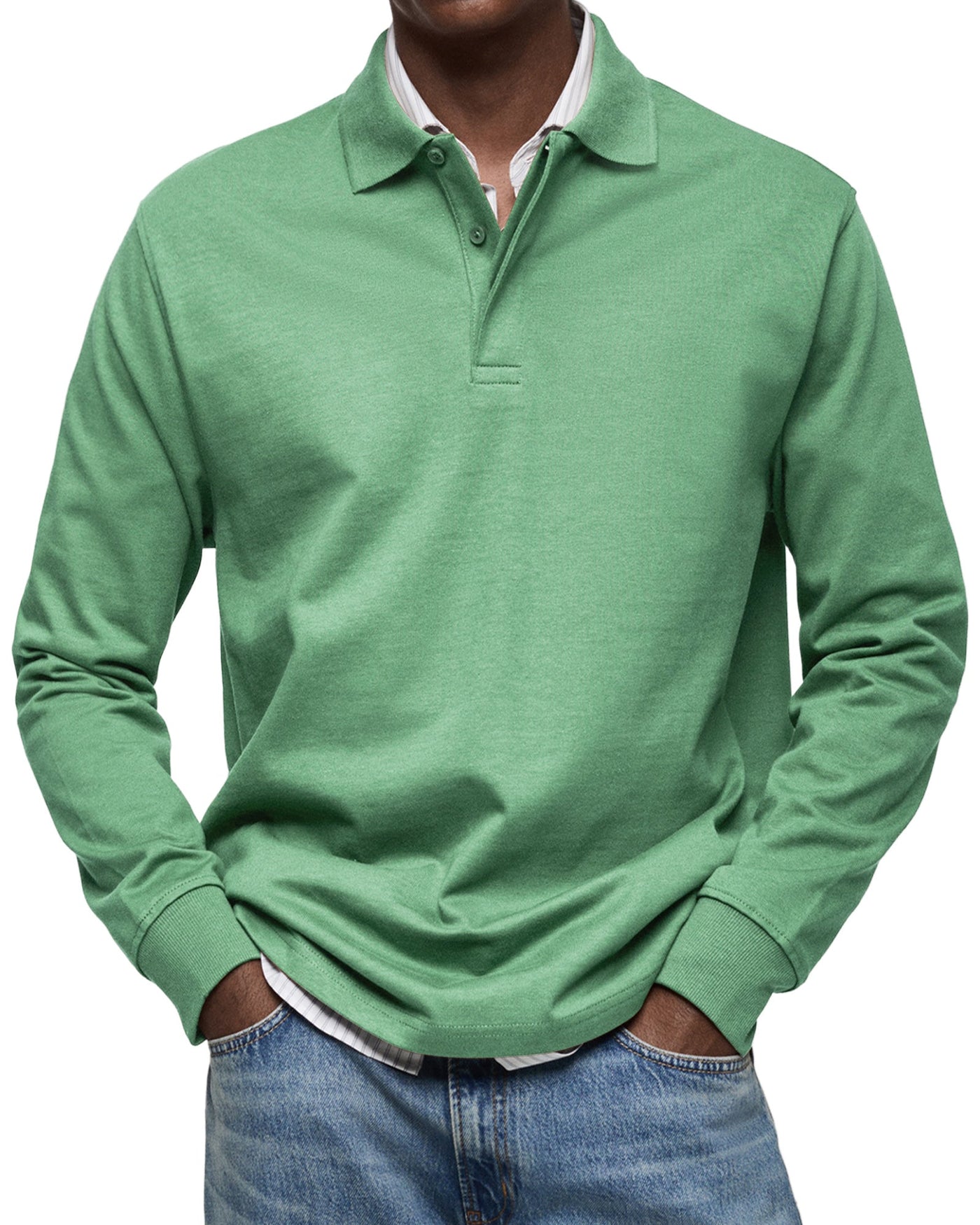 Dominic™ | Lange Mouwen Casual Polo