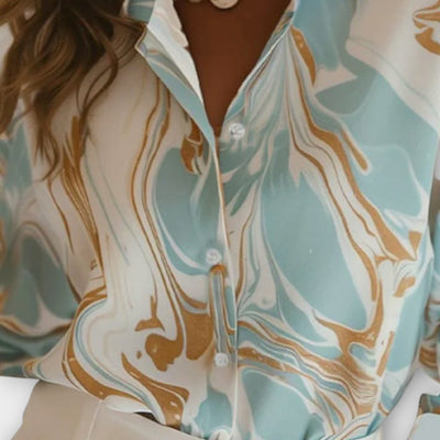 Celeste™ Marmerprint Blouse