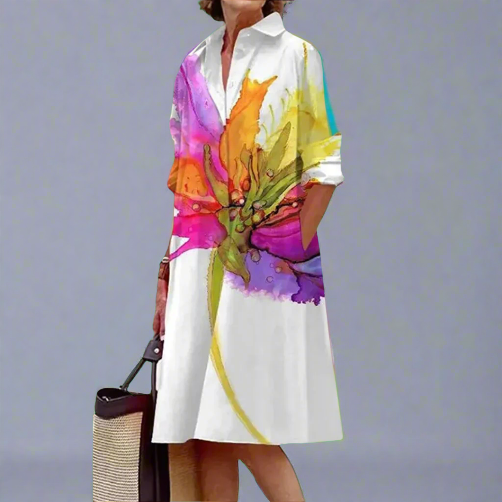 Doris | Premium midi-jurk voor zomers comfort