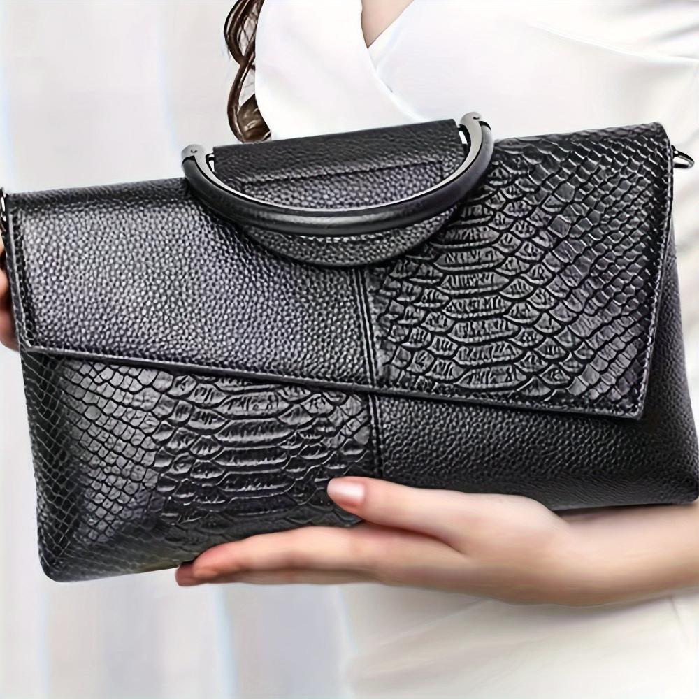 Celeste | Luxe Handtas met Krokodilpatroon