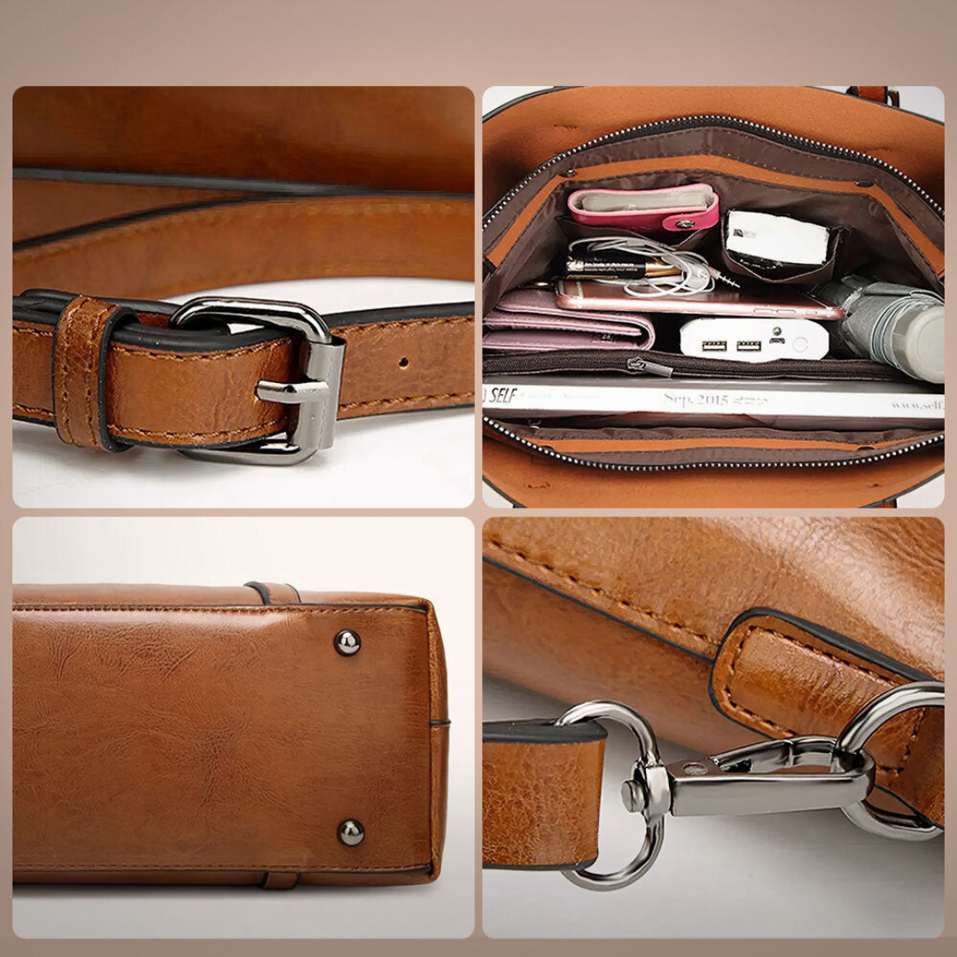 Anna | Elegante klassieke luxe handtas