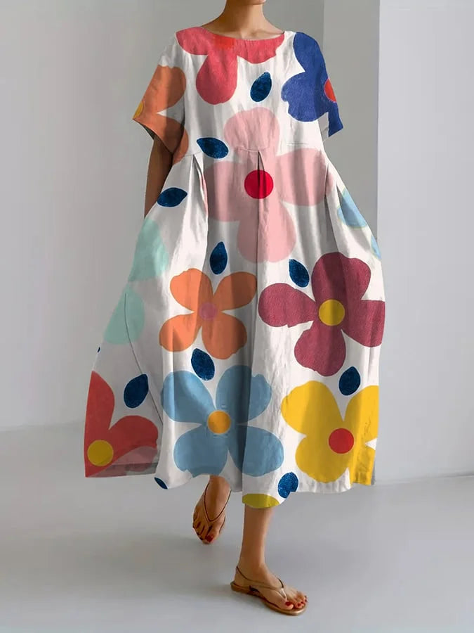FLORENCE - BOTANISCH BLOEMENDRUCKKLEID