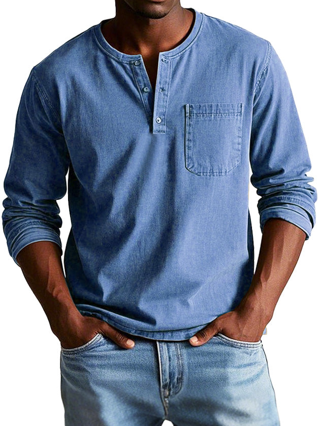 Daniel™ | Vintage Lange Mouwen Shirt