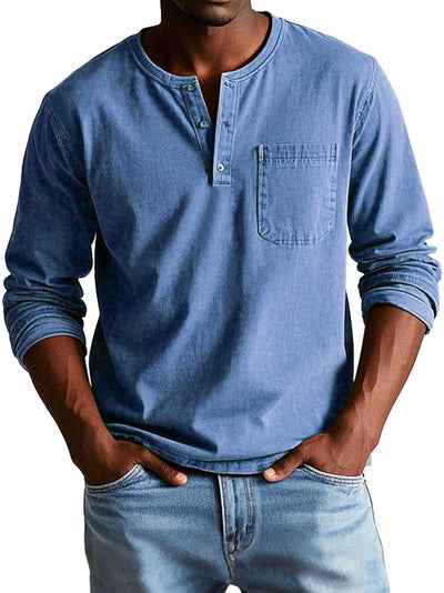 Daniel™ | Vintage Lange Mouwen Shirt