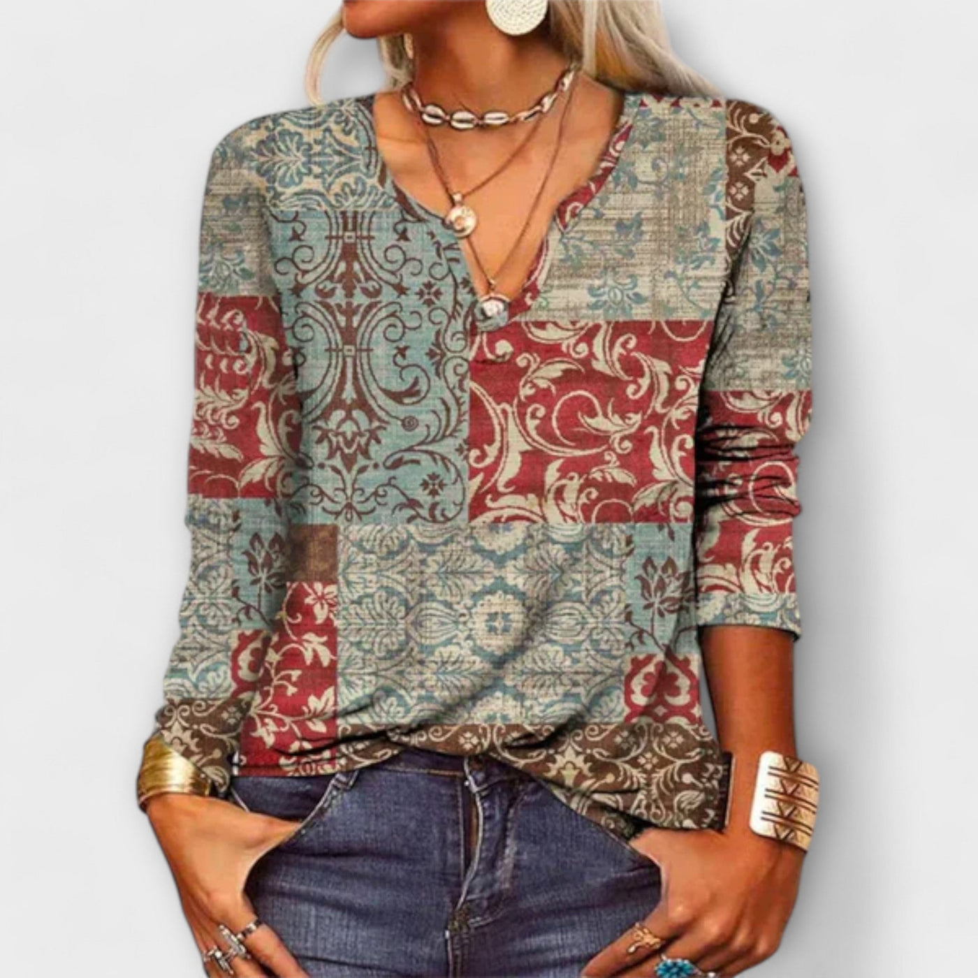 Océane Dubois™ Comfortabele en Stijlvolle Blouse