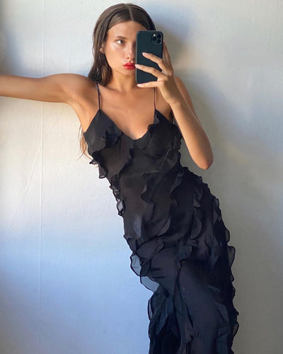 Zara - Jurk met Ruffles