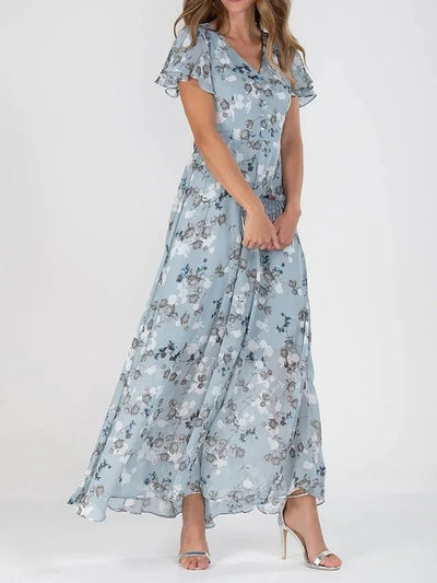 Sophie - Levendige Maxi Jurk