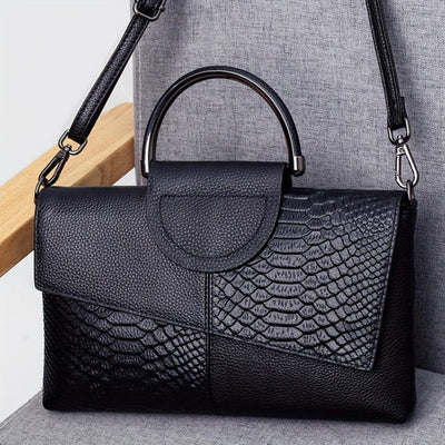 Celeste | Luxe Handtas met Krokodilpatroon