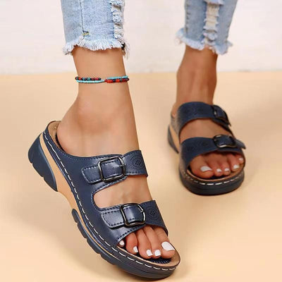 Silly - Orthopedische wedge sandalen