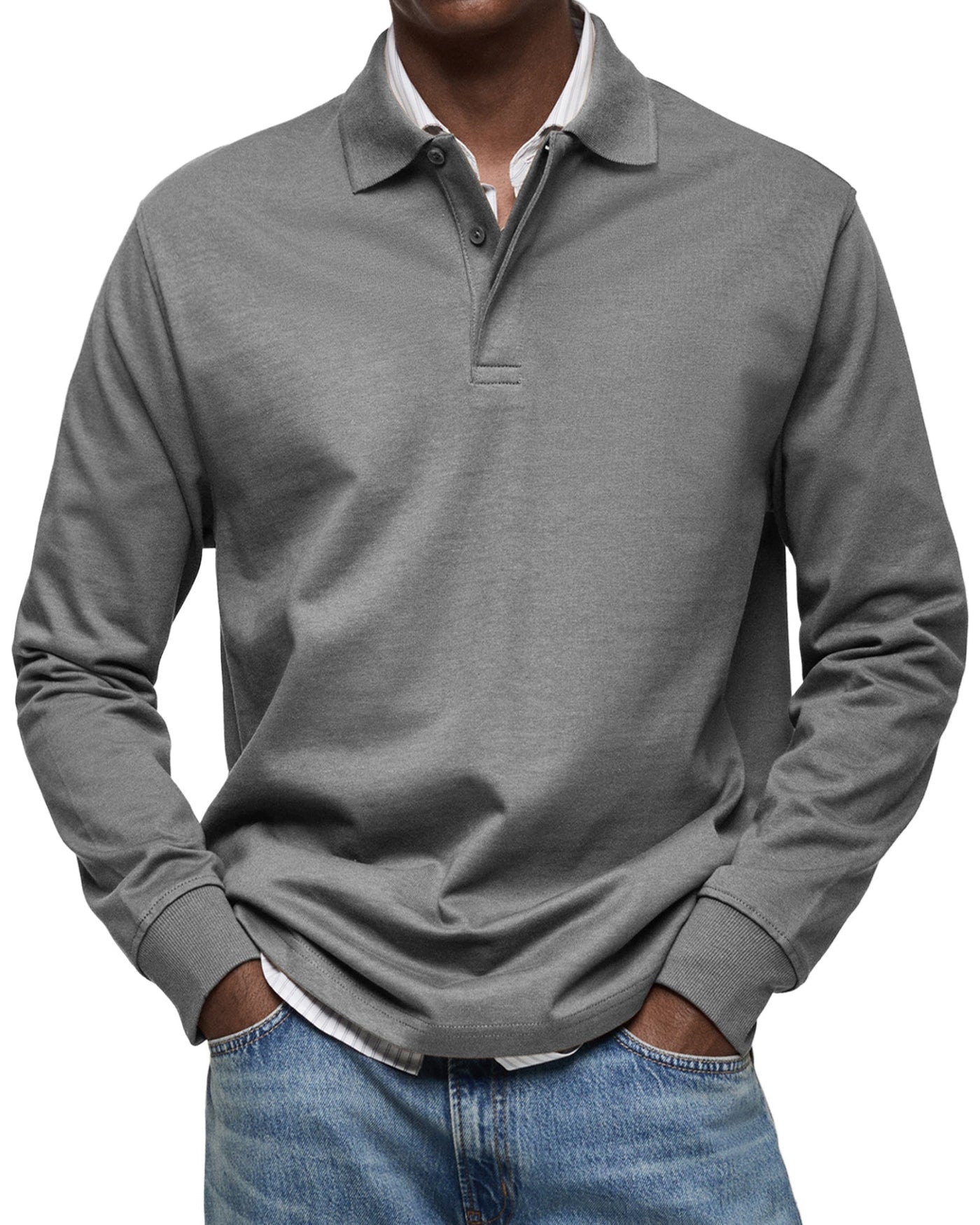 Dominic™ | Lange Mouwen Casual Polo