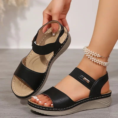 Ryza - Comfortabele sleehak sandalen