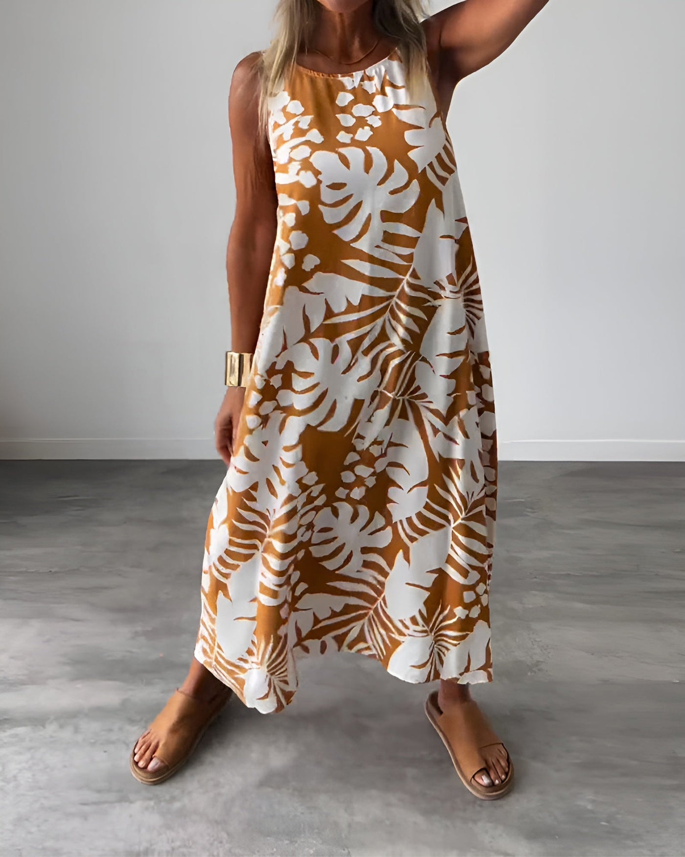 Audrey | Elegante mouwloze jurk