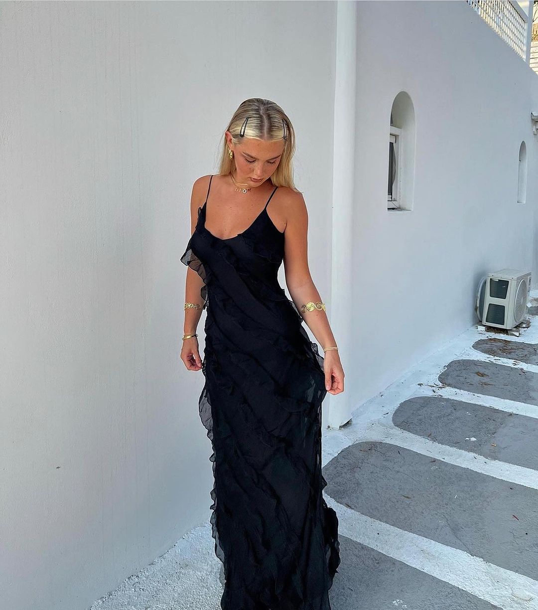 Zara - Jurk met Ruffles
