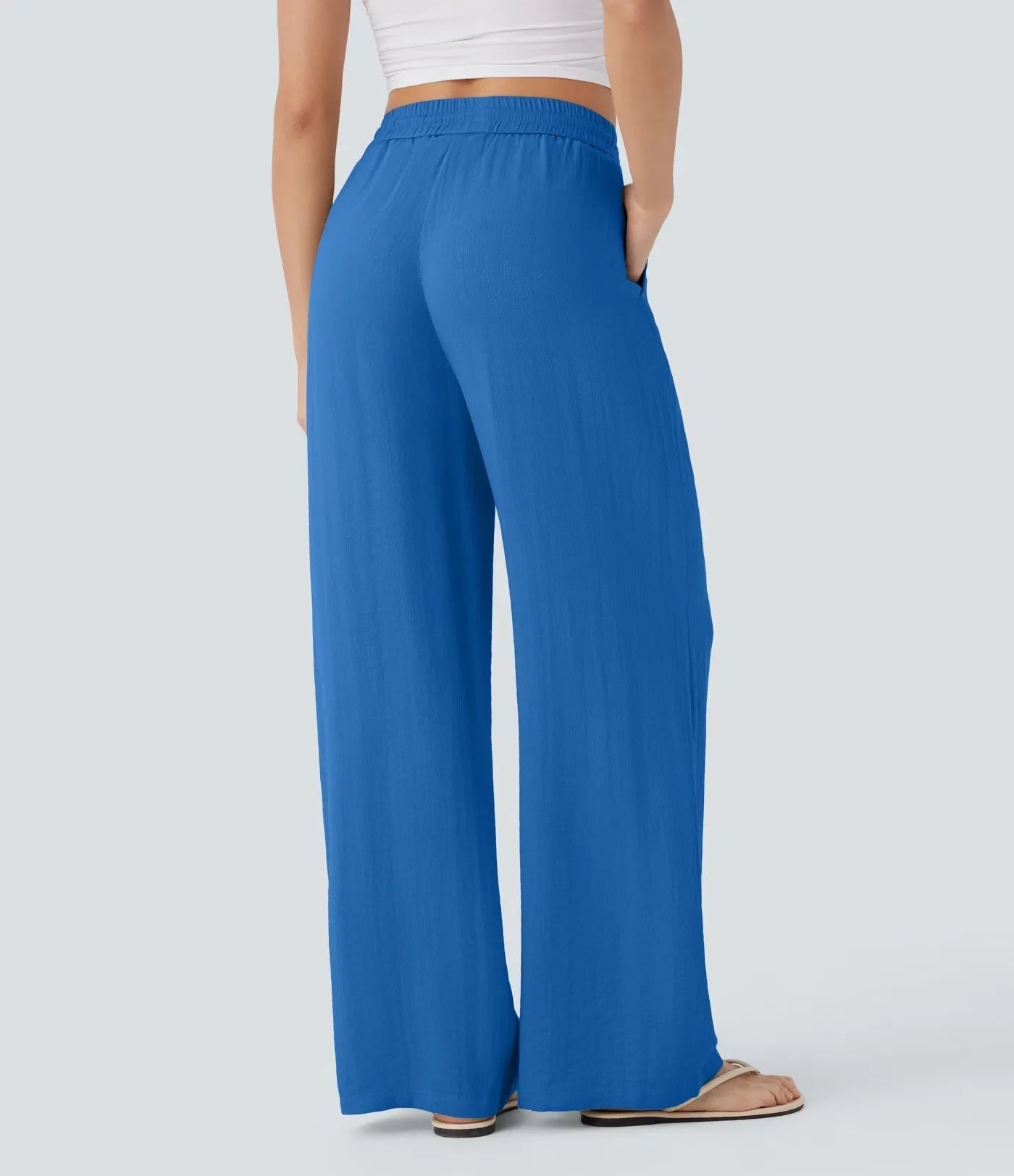 Aria - Elegante linnen broek
