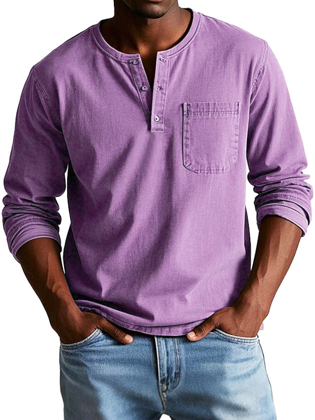 Daniel™ | Vintage Lange Mouwen Shirt