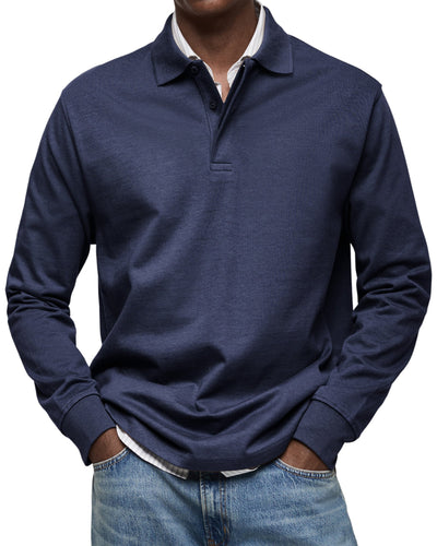 Dominic™ | Lange Mouwen Casual Polo