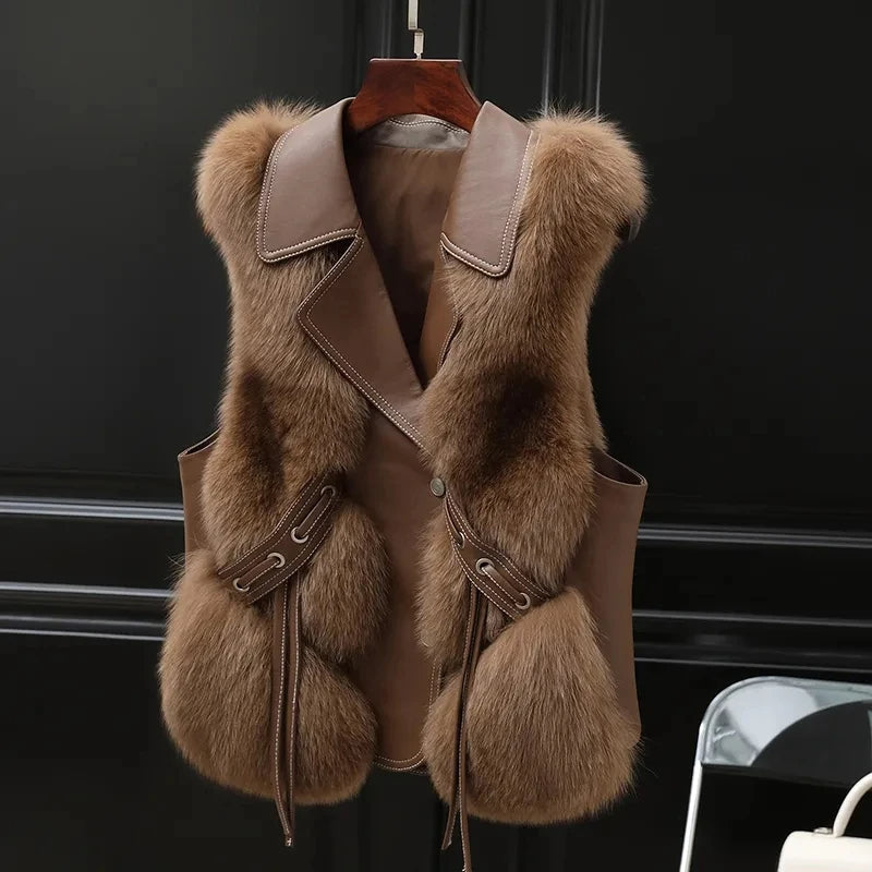 Izabela™ | Luxe faux fur gilet