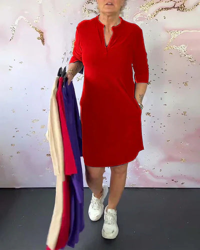 Lina™ | Comfortabele Polo-jurk voor elke dag